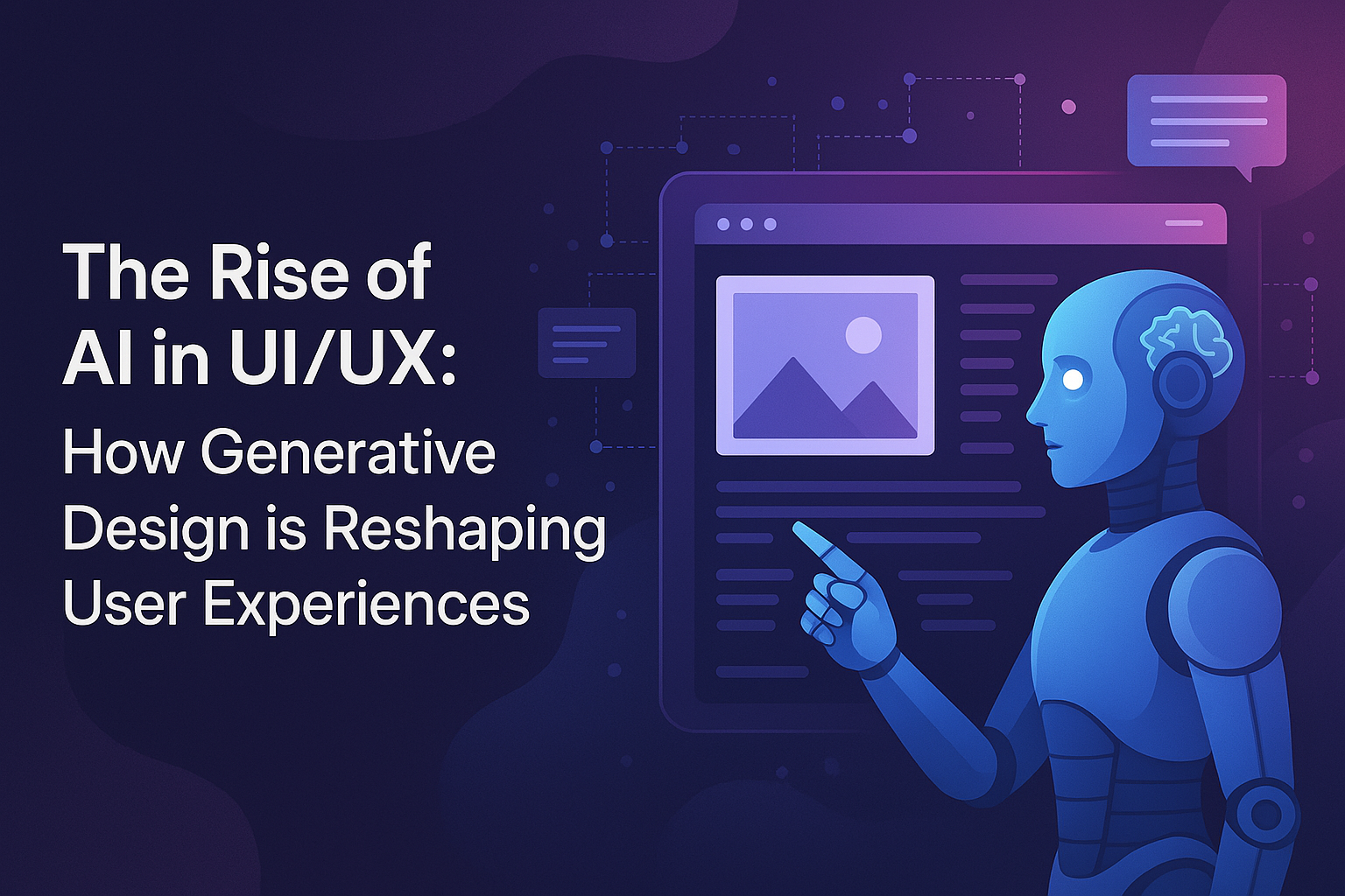 The Rise of AI in UI/UX: How Generative Design is Reshaping User Experiences